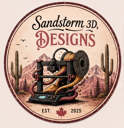 Sandstorm 3D Designs