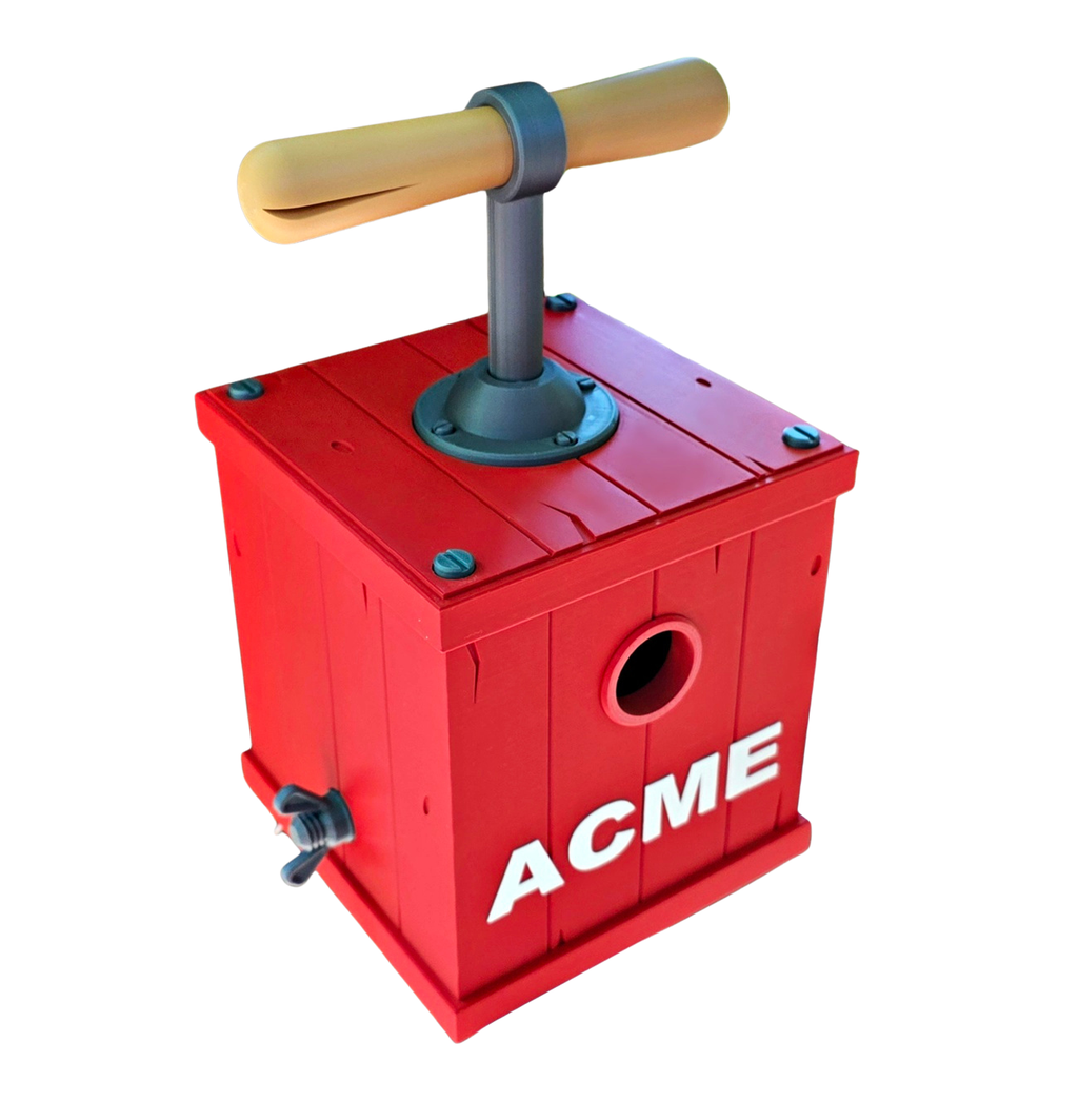 🧨 ACME Detonator Birdhouse