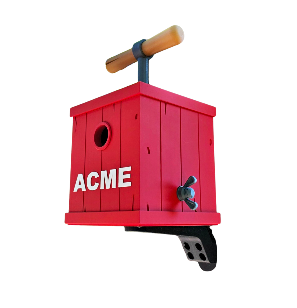 🧨 ACME Detonator Birdhouse