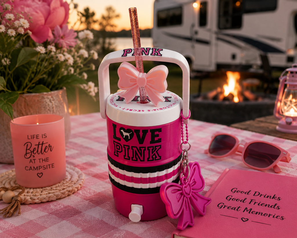 💕 For the Love of Pink – 355 ml Can Holder